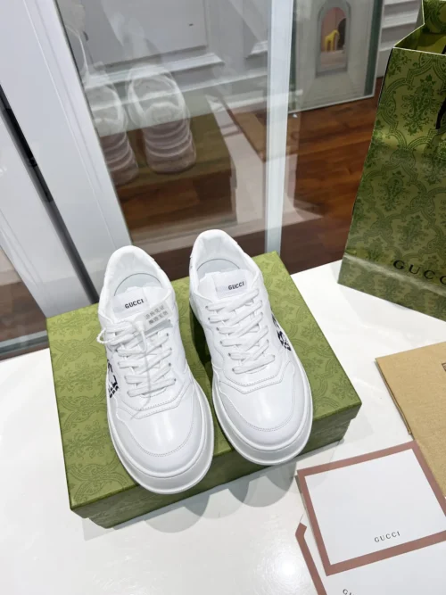 Gucci Leather Chunky Sneakers
