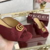 Gucci Lambskin Slides Style 0100