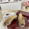 Gucci Lambskin Slides Style 0101