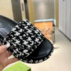 Gucci Lambskin Slides Style 0115
