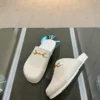 Gucci Lambskin Slides Style 0116