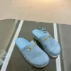 Gucci Lambskin Slides Style 0117