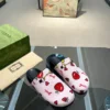 Gucci Lambskin Slides Style 0118