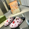 Gucci Lambskin Slides Style 0118