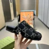 Gucci Lambskin Slides Style 0121