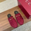Gucci Lambskin Slides Style 0130