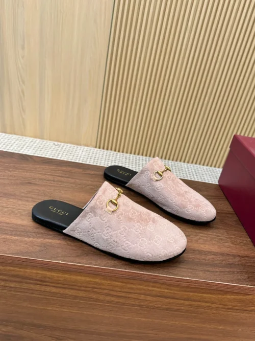 Gucci Lambskin Slides Style 0131