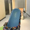 Gucci Lambskin Slides Style 0136