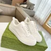 Gucci Off White Leather Sneakers Style 0137