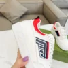Gucci Off White Leather Sneakers Style 0139