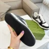 Gucci Off White Leather Sneakers Style 0140