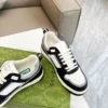 Gucci Off White Leather Sneakers Style 0140