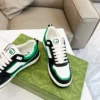 Gucci Off White Leather Sneakers Style 0142