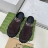 Gucci Leather Slides Style 0154