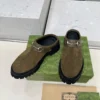 Gucci Leather Slides