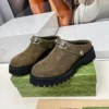 Gucci Leather Slides