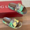 Gucci Lambskin Slides Style 0161