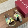 Gucci Lambskin Slides Style 0161