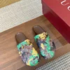 Gucci Lambskin Slides Style 0164