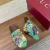 Gucci Lambskin Slides Style 0164