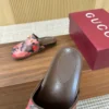 Gucci Lambskin Slides Style 0165