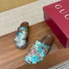 Gucci Lambskin Slides Style 0166