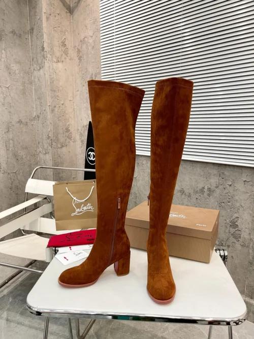 Christian Louboutin Suede Boots Style 0008