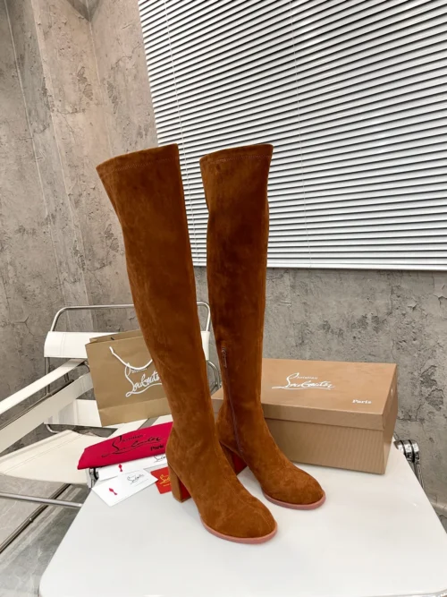 Christian Louboutin Suede Boots Style 0008
