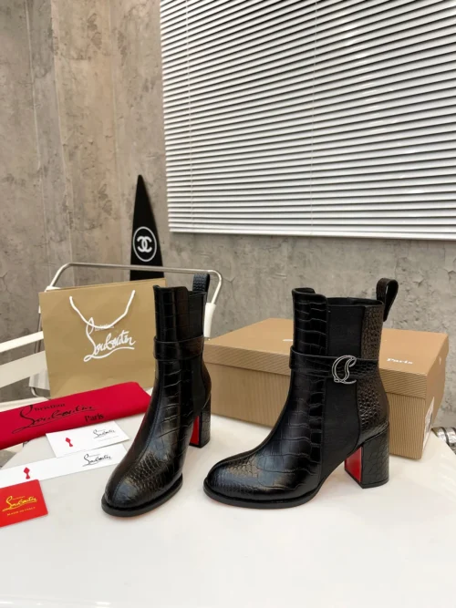 Christian Louboutin Calfskin Boots