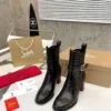Christian Louboutin Calfskin Boots