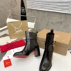 Christian Louboutin Calfskin Boots