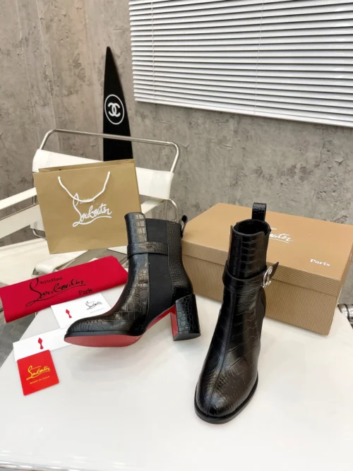 Christian Louboutin Calfskin Boots