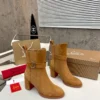 Christian Louboutin Calfskin Boots Style 0016