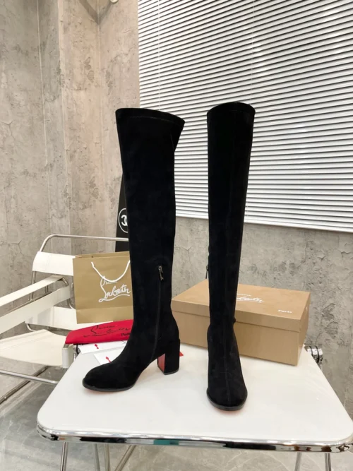 Christian Louboutin Suede Boots Style 0028
