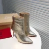 Christian Louboutin Leather Boots Style 0091