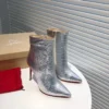 Christian Louboutin Leather Boots Style 0092