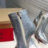 Christian Louboutin Leather Boots Style 0092