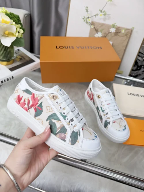 Louis Vuitton Canvas Sneakers Style 0010