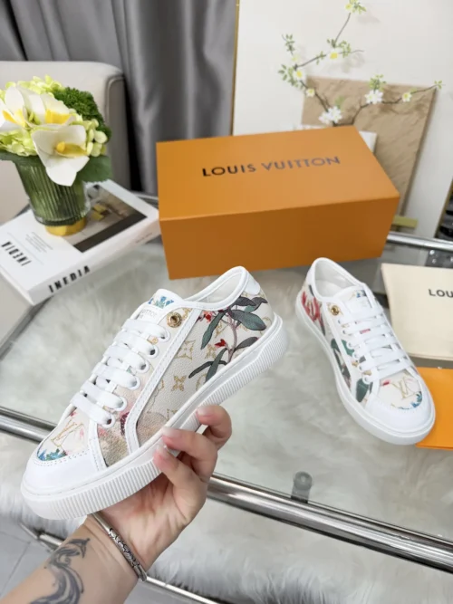 Louis Vuitton Canvas Sneakers Style 0010