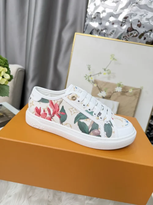 Louis Vuitton Canvas Sneakers Style 0010