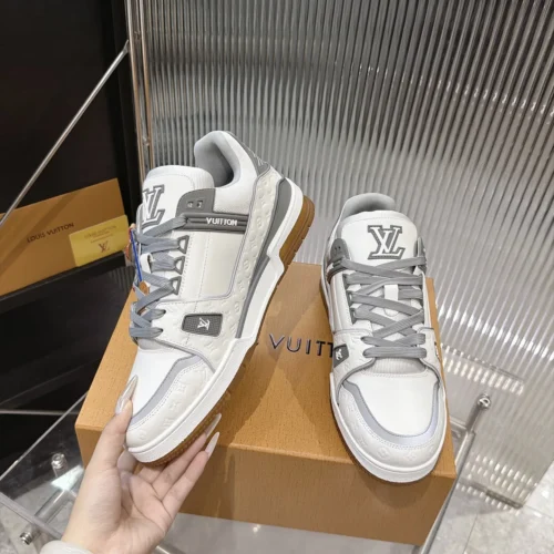 Louis Vuitton Trainer Leather Sneakers