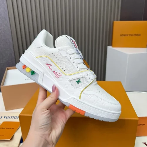 Louis Vuitton Leather Sneakers Style 0030