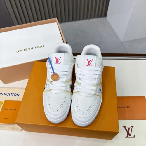 Louis Vuitton Leather Sneakers Style 0030