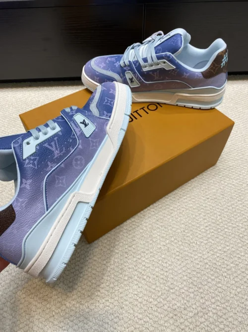 Louis Vuitton Trainer Canvas Sneakers