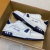 Louis Vuitton Trainer Leather Sneakers Style 0046
