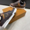 Louis Vuitton Trainer Leather Sneakers Style 0047