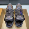 Louis Vuitton Trainer Leather Sneakers Style 0047