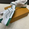 Louis Vuitton Trainer Leather Sneakers Style 0048