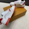 Louis Vuitton Trainer Leather Sneakers Style 0049