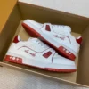 Louis Vuitton Trainer Leather Sneakers Style 0049